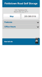 Mobile Screenshot of fieldstownroadselfstorage.com